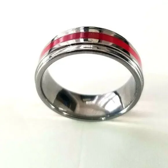 New tungsten ring‎ size 13.5